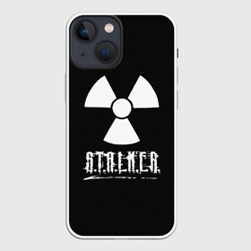 Чехол для iPhone 13 mini с принтом S.T.A.L.K.E.R. (CARBON) ,  |  | stalker | зов | небо | припяти | припять | сталкер | тень | чернобыль | чернобыля | чистое