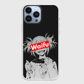 Чехол для iPhone 13 Pro Max с принтом Waifu ,  |  | ahegao | anime | girl | girls | hikky | kawaii | kowai | senpai | supreme | waifu | yandre | аниме | ахегао | вайфу | девушка | кавай | кун | семпай | сенпай | супреме | суприм | тян
