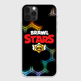 Чехол для iPhone 12 Pro Max с принтом Brawl Stars Color Hex , Силикон |  | brawl | brawl st | brawl stars | colt | hexagon | logo | map | mobo | pattern | poco | shelly | stars | бравл | игра | игры | карта | кольт | лого | мобильные игры | патерн | паттерн | поко | соты | старс | шелли