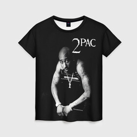 Женская футболка 3D с принтом 2pac , 100% полиэфир ( синтетическое хлопкоподобное полотно) | прямой крой, круглый вырез горловины, длина до линии бедер | 2pac | changes | nigga | oldschool | pac | rap | нигга | олдскулл | пак | рэп | тупак