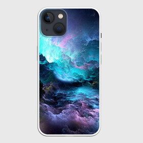 Чехол для iPhone 13 с принтом ФРАКТАЛЬНЫЙ КОСМОС | SPACE ,  |  | colors | galaxy | paints | space | star
nebula | texture | абстракция | брызги | вселенная | галактика | звезда | звезды | космический | краски | планеты | текстуры