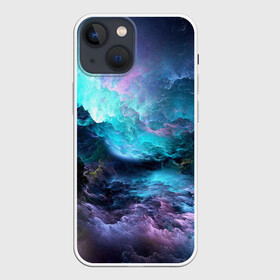 Чехол для iPhone 13 mini с принтом ФРАКТАЛЬНЫЙ КОСМОС | SPACE ,  |  | colors | galaxy | paints | space | star
nebula | texture | абстракция | брызги | вселенная | галактика | звезда | звезды | космический | краски | планеты | текстуры