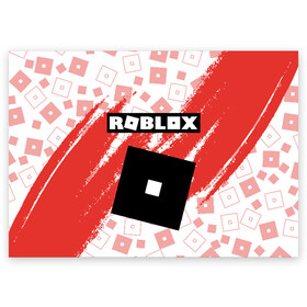 Поздравительная открытка с принтом ROBLOX , 100% бумага | плотность бумаги 280 г/м2, матовая, на обратной стороне линовка и место для марки
 | roblox | roblox simulator. | код роблокс | роблокс | роблокс симулятор