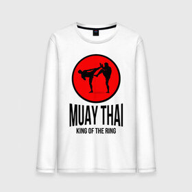 Мужской лонгслив хлопок с принтом Muay thai (двухсторонняя) , 100% хлопок |  | Тематика изображения на принте: boxer | boxing | fight | fighting | king of the ring | muay thai | боксер | король ринга | муай тай | тайский бокс