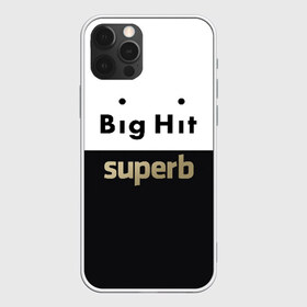 Чехол для iPhone 12 Pro Max с принтом Big Hit superb , Силикон |  | Тематика изображения на принте: big hit | bts | twice | txt