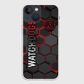 Чехол для iPhone 13 mini с принтом WATCH DOGS ,  |  | hack | killer | legion | review | walkthrough | watch dogs 2 | ватч | догс | иллинойс | лис | мститель | ниндзя | сторожевые псы | фрост | хакер | черный | чикаго | штат | эйден пирс