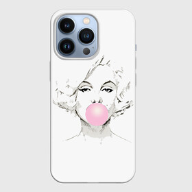 Чехол для iPhone 13 Pro с принтом Мэрилин Монро ,  |  | girl | girls | marilyn monroe | monroe | retro | актриса | девушка | знаменитости | знаменитость | картинки | модель | монро | мэрилин монро | прикольные | ретро