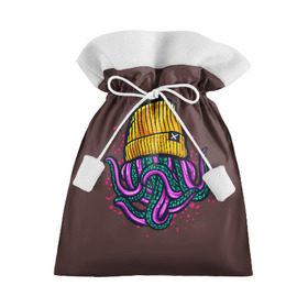 Подарочный 3D мешок с принтом Octopus(Lil Peep, GBC) , 100% полиэстер | Размер: 29*39 см | gbc | lil | peep | rap | rock | бордовый | желтый | зеленый | исполнитель | картинка | надпись на спине | осьминог | редактируемый дизайн | рок | рэп | рэпер | сочный цвет | фиолетовый