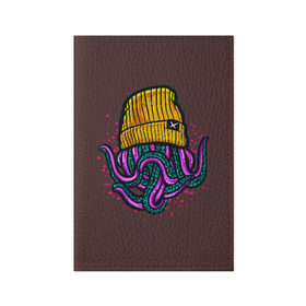 Обложка для паспорта матовая кожа с принтом Octopus(Lil Peep, GBC) , натуральная матовая кожа | размер 19,3 х 13,7 см; прозрачные пластиковые крепления | gbc | lil | peep | rap | rock | бордовый | желтый | зеленый | исполнитель | картинка | надпись на спине | осьминог | редактируемый дизайн | рок | рэп | рэпер | сочный цвет | фиолетовый