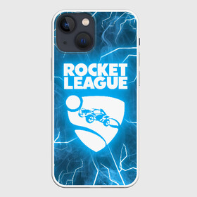 Чехол для iPhone 13 mini с принтом ROCKET LEAGUE ,  |  | racing. | rocket league | rocket league garage | rocket trade | гонки | рокет лига