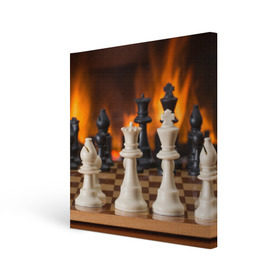Холст квадратный с принтом Шахматы , 100% ПВХ |  | дамка | доска | игра | игры | камин | конь | король | огне | огнём | огненное | огонь | пешка | пламя | слон | ферзь | фигурки | фигуры | шахматная | шахматы