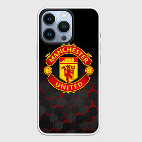 Чехол для iPhone 13 Pro с принтом МАНЧЕСТЕР ЮНАЙТЕД | FCMU | MANCHESTER UNITED ,  |  | fc | fcmu | football | football club | manchester united | sport | манчестер юнайтед | спорт | фк | фкмю | футбол | футбольный клуб