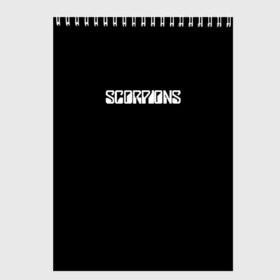 Скетчбук с принтом SCORPIONS , 100% бумага
 | 48 листов, плотность листов — 100 г/м2, плотность картонной обложки — 250 г/м2. Листы скреплены сверху удобной пружинной спиралью | scorpions | клаус майне | маттиас ябс | микки ди | павел мончивода | рудольф шенкер | скорпион | скорпионс