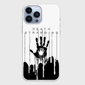 Чехол для iPhone 13 Pro Max с принтом DEATH STRANDING ,  |  | bridges uca | death stranded | death stranding | fragile express. | kojima productions | mikkelsen | void if tampered | кодзима гений | мадс миккельсен