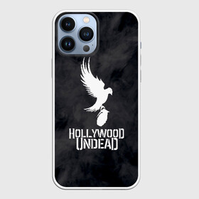 Чехол для iPhone 13 Pro Max с принтом HOLLYWOOD UNDEAD ,  |  | Тематика изображения на принте: deuce | hollywood undead | hu | j dog | shady jeff | голивудская нежить | голливуд | даниэль мурильо | джордан террелл | джордж артур рейган | дилан альварес | мэттью сент клер | нежить