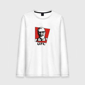 Мужской лонгслив хлопок с принтом UFC (Конор) , 100% хлопок |  | Тематика изображения на принте: kfc | ufc | боец | конор макгрегор