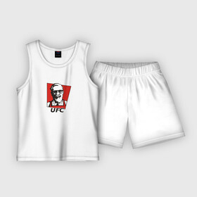 Детская пижама с шортами хлопок с принтом UFC (Конор) ,  |  | kfc | ufc | боец | конор макгрегор