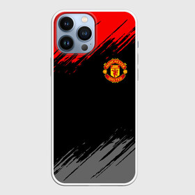 Чехол для iPhone 13 Pro Max с принтом МАНЧЕСТЕР ЮНАЙТЕД | FCMU | MANCHESTER UNITED ,  |  | Тематика изображения на принте: fc | fcmu | football | football club | manchester united | red devils | sport | красные дьяволы | манчестер юнайтед | спорт | фк | фкмю | футбол | футбольный клуб