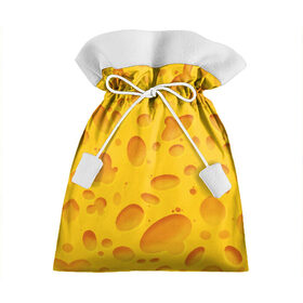 Подарочный 3D мешок с принтом Сыр , 100% полиэстер | Размер: 29*39 см | texture | сыр | сырок | текстура | текстура сыра