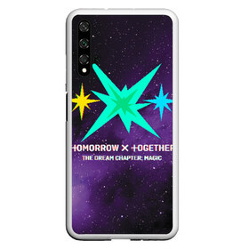 Чехол для Honor 20 с принтом TXT , Силикон | Область печати: задняя сторона чехла, без боковых панелей | Тематика изображения на принте: beomgyu | hueningkai | k pop | korean | kpop | soobin | taehyun | tomorrow x together | txt | yeonjun | бомгю | ёнджун | корея | поп | субин | техен | тэхён | хюнин кай