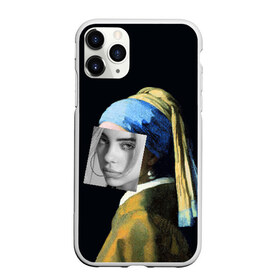 Чехол для iPhone 11 Pro матовый с принтом Billie Eilish с Сережкой , Силикон |  | Тематика изображения на принте: bellyache | indie | music | pop | айлиш | беляш | билли | девушка | девушка с жемчужной сережкой | звезда | искусство | картина | певица | песня | художник | ян вермеер