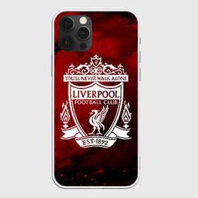 Чехол для iPhone 12 Pro Max с принтом LIVERPOOL , Силикон |  | lfc | liverpool | sport | ynwa | ливерпуль | лфк | спорт