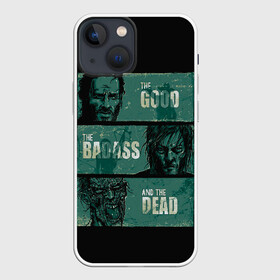 Чехол для iPhone 13 mini с принтом The Walking Dead ,  |  | amc | carol | daryl | dixon | michonne | negan | reaction | rick | season 10 | twd | zombies | диксон | дэрил | зомби | мертвецы | мишонн | неган | реакция | рик | ходячие