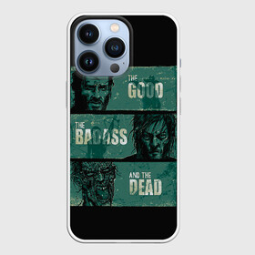 Чехол для iPhone 13 Pro с принтом The Walking Dead ,  |  | amc | carol | daryl | dixon | michonne | negan | reaction | rick | season 10 | twd | zombies | диксон | дэрил | зомби | мертвецы | мишонн | неган | реакция | рик | ходячие