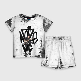 Детский костюм с шортами 3D с принтом Noize MC ,  |  | guitar | hip hop | mc | noise | noize | rap | александрович | алексеев | все | гитара | дестрой | для | иван | как | людей | нойз | песня | радио | реп | речетатив | у | хип хоп | шум | эмси