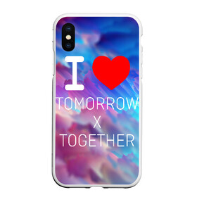 Чехол для iPhone XS Max матовый с принтом TOMORROW X TOGETHER , Силикон | Область печати: задняя сторона чехла, без боковых панелей | beomgyu | hueningkai | k pop | korean | kpop | soobin | taehyun | tomorrow x together | txt | yeonjun | бомгю | ёнджун | корея | поп | субин | техен | тэхён | хюнин кай