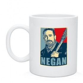 Кружка с принтом Negan Hope , керамика | объем — 330 мл, диаметр — 80 мм. Принт наносится на бока кружки, можно сделать два разных изображения | dead | death | lucille | negan | rick | the walking dead | zombie | граймс | дерил | дэрил | зомби | люсиль | мертвецы | мишон | ниган | рик | спасители | ходячие | шепчущиеся