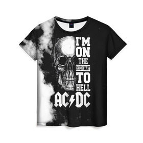 Женская футболка 3D с принтом AC/DC , 100% полиэфир ( синтетическое хлопкоподобное полотно) | прямой крой, круглый вырез горловины, длина до линии бедер | ac dc | acdc | acdc ас дс | австралийская | ангус янг | асдс | блюз | группа | крис слэйд | метал | молния | музыка | певцы | рок | рок н ролл | стиви янг | хард | хардрок | эксл роуз