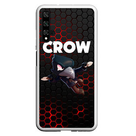 Чехол для Honor 20 с принтом BRAWL STARS CROW , Силикон | Область печати: задняя сторона чехла, без боковых панелей | brawl stars | bull | colt | crow | leon | stars | берли | бо | брок | ворон | джесси | динамайк | дэррил | кольт | леон | мортис | нита | пайпер | пенни | поко | пэм | рикошет | спайк | фрэнк | шелли | эль примо