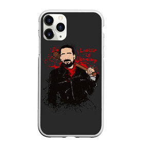 Чехол для iPhone 11 Pro матовый с принтом Negan , Силикон |  | dead | death | lucille | negan | rick | the walking dead | zombie | граймс | дерил | дэрил | зомби | люсиль | мертвецы | мишон | ниган | рик | спасители | ходячие | шепчущиеся