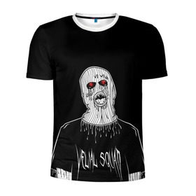 Мужская футболка 3D спортивная с принтом Velial Squad , 100% полиэстер с улучшенными характеристиками | приталенный силуэт, круглая горловина, широкие плечи, сужается к линии бедра | horror | music | rap | redvelsqd | rock | музыка | рок | рэп | хоррор