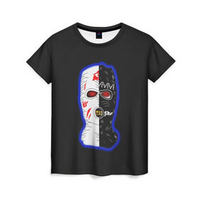 Женская футболка 3D с принтом Velial Squad , 100% полиэфир ( синтетическое хлопкоподобное полотно) | прямой крой, круглый вырез горловины, длина до линии бедер | horror | music | rap | redvelsqd | rock | музыка | рок | рэп | хоррор