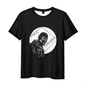 Мужская футболка 3D с принтом Velial Squad , 100% полиэфир | прямой крой, круглый вырез горловины, длина до линии бедер | Тематика изображения на принте: horror | music | rap | redvelsqd | rock | музыка | рок | рэп | хоррор