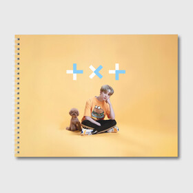 Альбом для рисования с принтом TOMORROW X TOGETHER , 100% бумага
 | матовая бумага, плотность 200 мг. | beomgyu | hueningkai | k pop | korean | kpop | soobin | taehyun | tomorrow x together | txt | yeonjun | бомгю | ёнджун | корея | поп | субин | техен | тэхён | хюнин кай