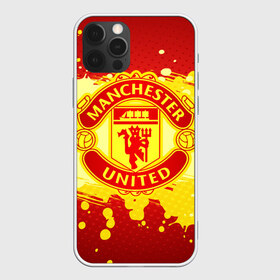 Чехол для iPhone 12 Pro Max с принтом Манчестер Юнайтед , Силикон |  | manchester | manchester united | mufc | red devils | красные дьяволы | манчестер | манчестер юнайтед | фанатская | футбольная | футбольный клуб | юнайтед