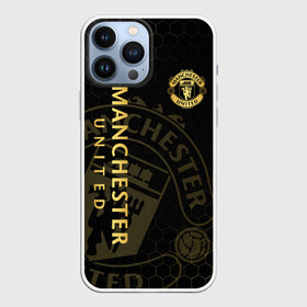 Чехол для iPhone 13 Pro Max с принтом Манчестер Юнайтед ,  |  | Тематика изображения на принте: manchester | manchester united | mufc | red devils | красные дьяволы | манчестер | манчестер юнайтед | фанатская | футбольная | футбольный клуб | юнайтед