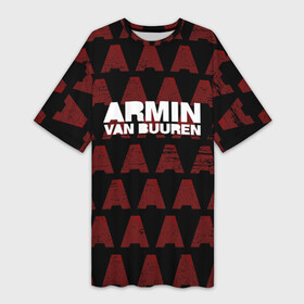 Платье-футболка 3D с принтом Armin van Buuren ,  |  | a state of trance | armin | armin van buuren | asot | van buuren | армин | армин ван бюрен | ван бюрен