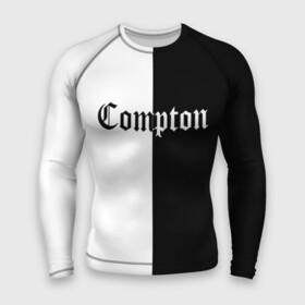 Мужской рашгард 3D с принтом COMPTON ,  |  | compton | dj yella | dr. dre | eazy e | ice cube | mc ren | n.w.a | nwa | straight outta compton | west side | западная сторона | комптон