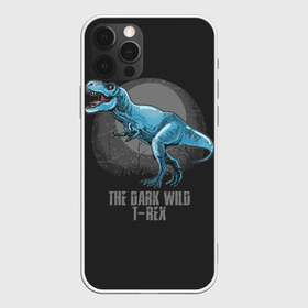 Чехол для iPhone 12 Pro Max с принтом Dinosaur t-rex , Силикон |  | art | dino | dinos | dinosaur | raptor | style | trex | velociraptor | арт | динозавр | мир юрского периода | ти рекс | ящер