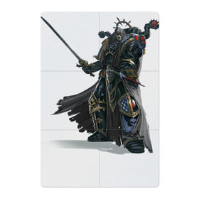 Магнитный плакат 2Х3 с принтом Warhammer 40 000 Сhaos , Полимерный материал с магнитным слоем | 6 деталей размером 9*9 см | Тематика изображения на принте: 