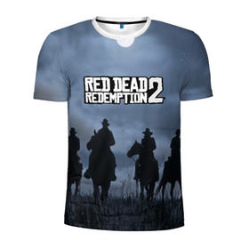 Мужская футболка 3D спортивная с принтом RED DEAD REDEMPTION , 100% полиэстер с улучшенными характеристиками | приталенный силуэт, круглая горловина, широкие плечи, сужается к линии бедра | Тематика изображения на принте: arthur morgan | cowboy | online | red dead online | red dead redemption 2 | rockstar games | wild west | артур морган | бандит | вестерн | винтовка | дикий запад | ковбой | рокстар