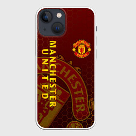 Чехол для iPhone 13 mini с принтом МАНЧЕСТЕР ЮНАЙТЕД ,  |  | fc | fcmu | football | football club | manchester united | red devils | sport | красные дьяволы | манчестер юнайтед | спорт | фк | фкмю | футбол | футбольный клуб