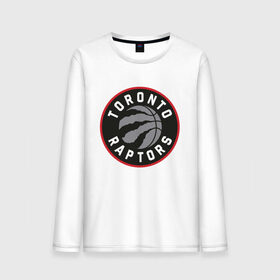 Мужской лонгслив хлопок с принтом Toronto Raptors Logo , 100% хлопок |  | nba | raptors | toronto | toronto raptors | баскетбол | нба | рапторс | рэпторс | спорт | торонто | торонто рапторс | торонто рэпторс
