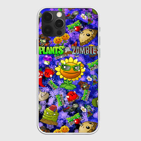 Чехол для iPhone 12 Pro Max с принтом Plants vs Zombies , Силикон |  | plant | zombies | зомби | растения | растения против зомби