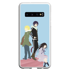 Чехол для Samsung Galaxy S10 с принтом Yato Yukine & Hiyori , Силикон | Область печати: задняя сторона чехла, без боковых панелей | ghost | god of calamity | hiyori | iki | noragami | shinki | yato | yatogami | yukine | бездомный бог | бог бедствия | ики | призрак | секки | хиёри | шинки | юки | юкине | юкинэ | ято