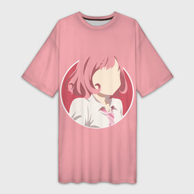 Платье-футболка 3D с принтом Kofuku ,  |  | goddess | noragami | poverty | shinki | бездомный бог | богиня нищеты | кофуку | шинки